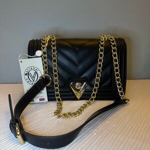 Black and Gold Crossbody Bag